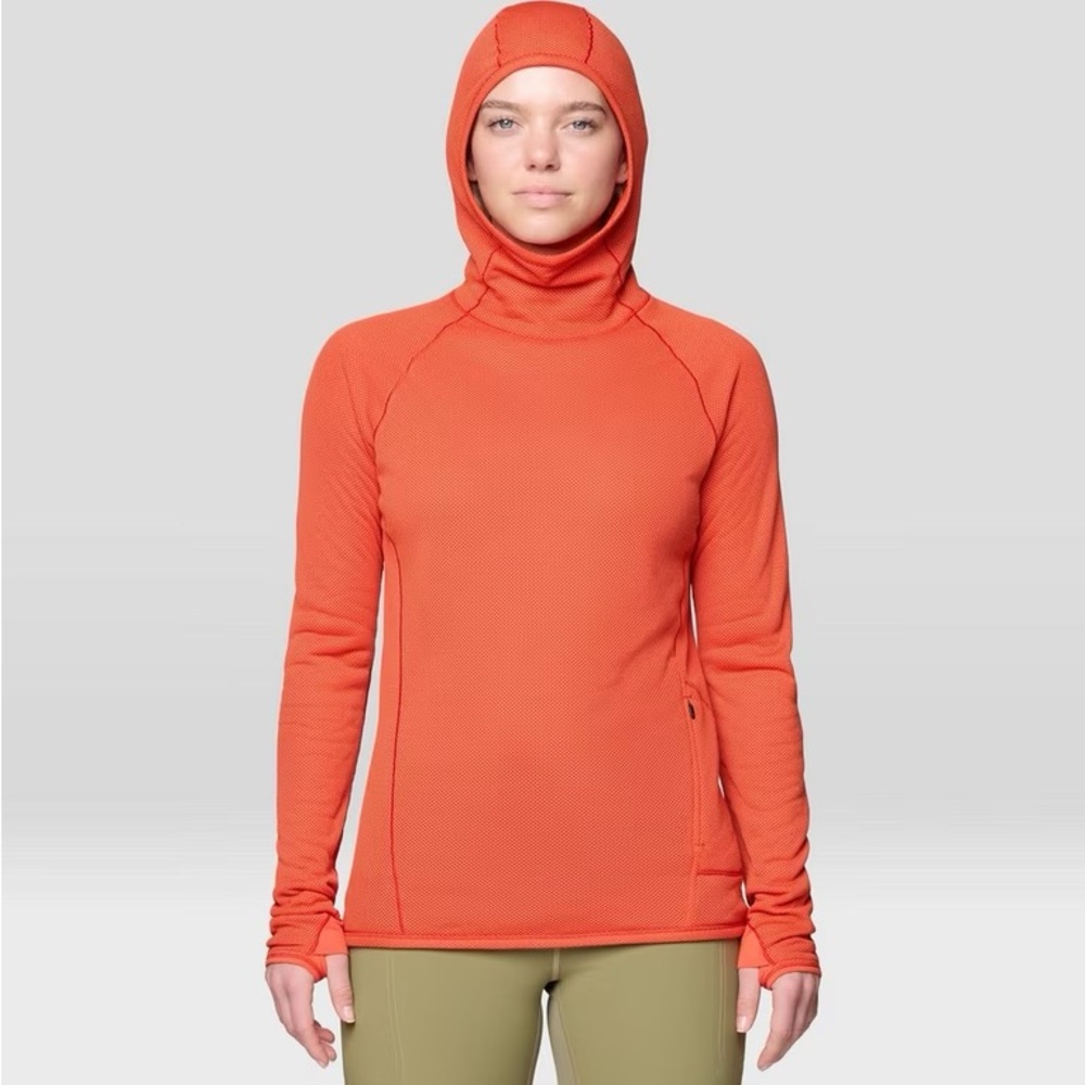 NWOT Mountain Hardwear WOMEN'S AIRMESH™ LONG SLEEVE HOODY